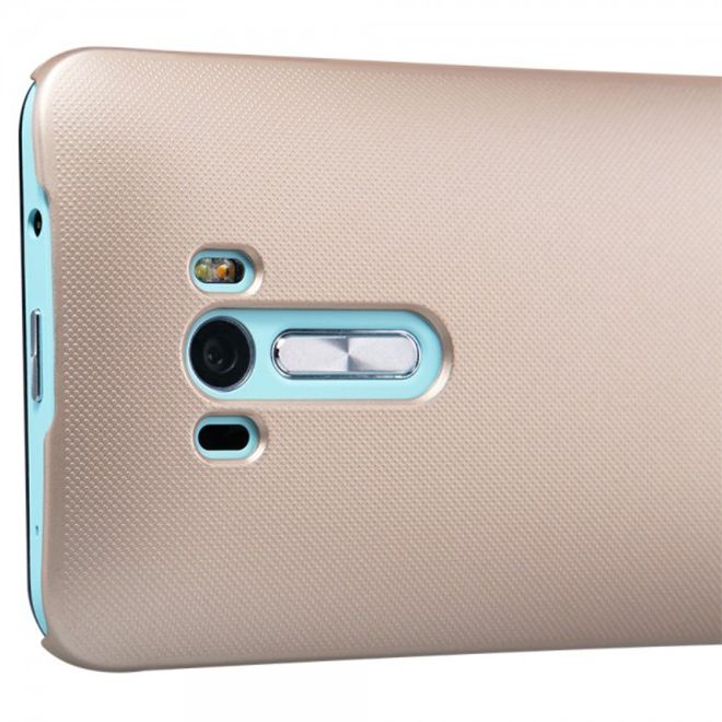 Nillkin - Asus Zenfone Selfie Hülle - Plastik Case - Super Frosted Shield Series - gold