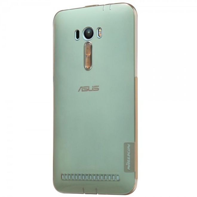Nillkin - Asus Zenfone Selfie Hülle - Case aus natürlichem, elastischem Plastik - 0.6mm dünn - braun