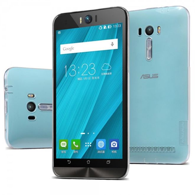 Nillkin - Asus Zenfone Selfie Hülle - Case aus natürlichem, elastischem Plastik - 0.6mm dünn - weiss