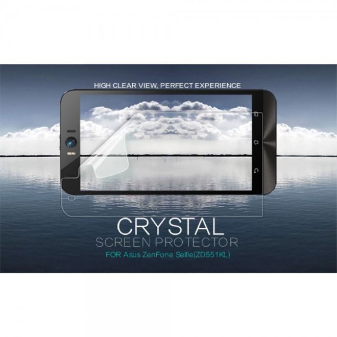 Nillkin - Asus Zenfone Selfie Schutzfolie - mit Anti-Fingerabdruck Beschichtung - klar