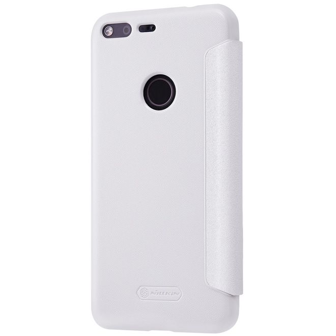 Nillkin - Google Pixel Handyhülle - Case aus Leder - Sparkle Series - weiss