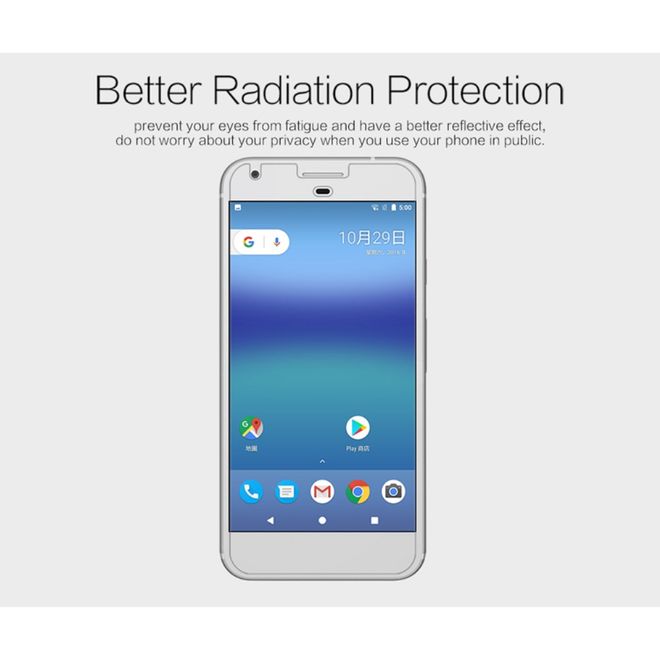 Nillkin - Google Pixel Schutzfolie - mit kratzfester Beschichtung - matt