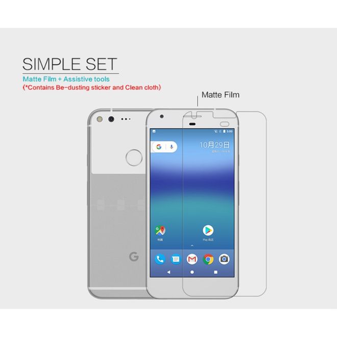 Nillkin - Google Pixel Schutzfolie - mit kratzfester Beschichtung - matt