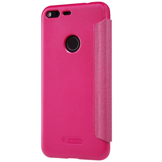 Nillkin - Google Pixel XL Handyhülle - Case aus Leder - Sparkle Series - rosa