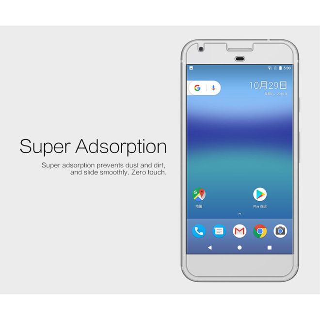 Nillkin - Google Pixel XL Schutzfolie - mit Anti-Fingerabdruck Beschichtung - HD klar