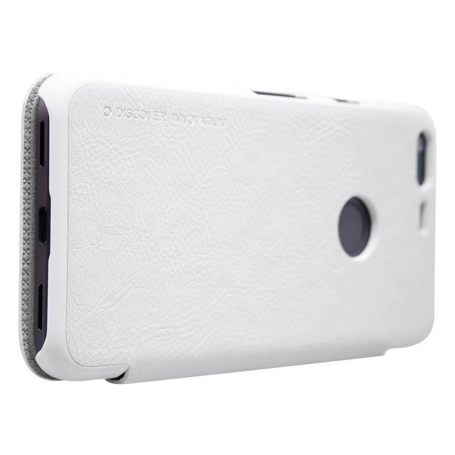 Nillkin - Handyhülle für Google Pixel XL - Case aus Leder - Qin Series - weiss
