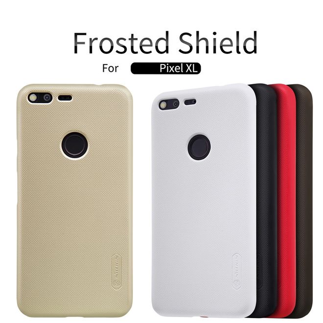 Nillkin - Google Pixel XL Hülle - Plastik Case - Super Frosted Shield Series - gold