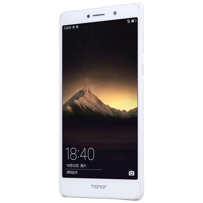 Nillkin - Huawei Honor 6X (2016)/Mate 9 Lite Hülle - Plastik Case - Super Frosted Shield Series - weiss