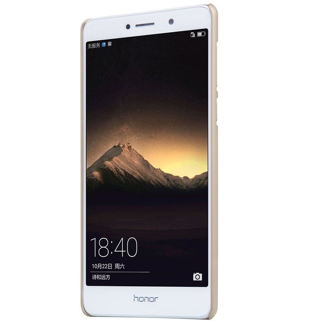 Nillkin - Huawei Honor 6X (2016)/Mate 9 Lite Hülle - Plastik Case - Super Frosted Shield Series - gold