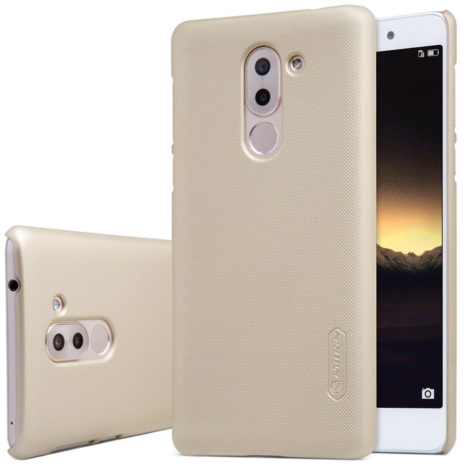 Nillkin - Huawei Honor 6X (2016)/Mate 9 Lite Hülle - Plastik Case - Super Frosted Shield Series - gold