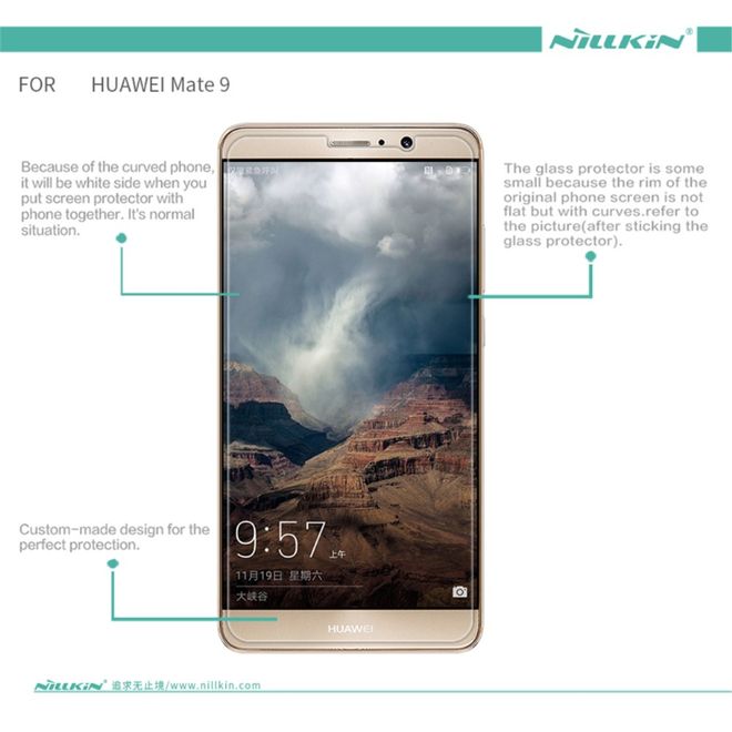 Nillkin - Huawei Mate 9 Schutzglas - Amazing H+PRO - 0.2mm dick