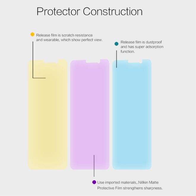 Nillkin - Huawei Mate 9 Schutzfolie - mit kratzfester Beschichtung - matt