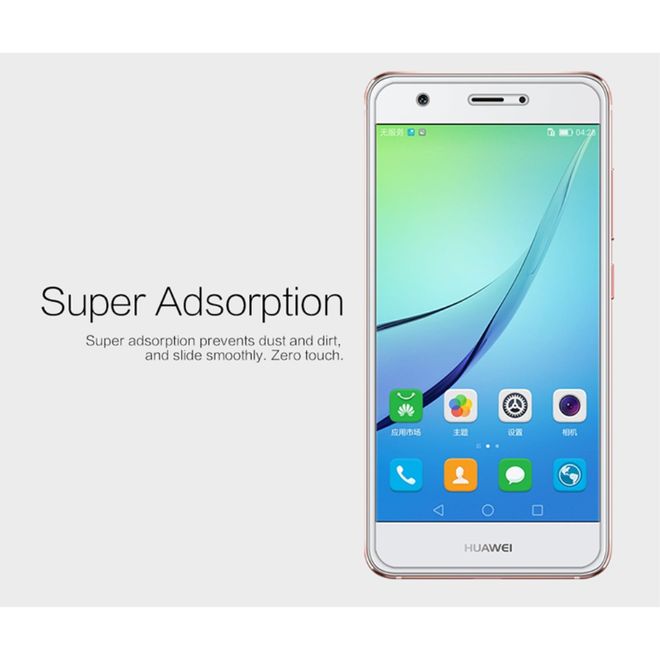 Nillkin - Huawei Nova Schutzfolie - mit Anti-Fingerabdruck Beschichtung - klar