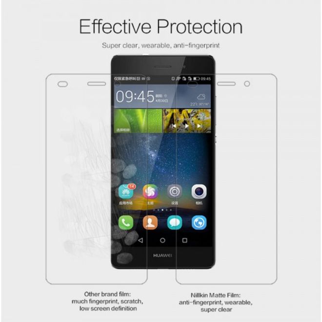 Nillkin - Huawei P8 Lite Schutzfolie - mit kratzfester Beschichtung - matt