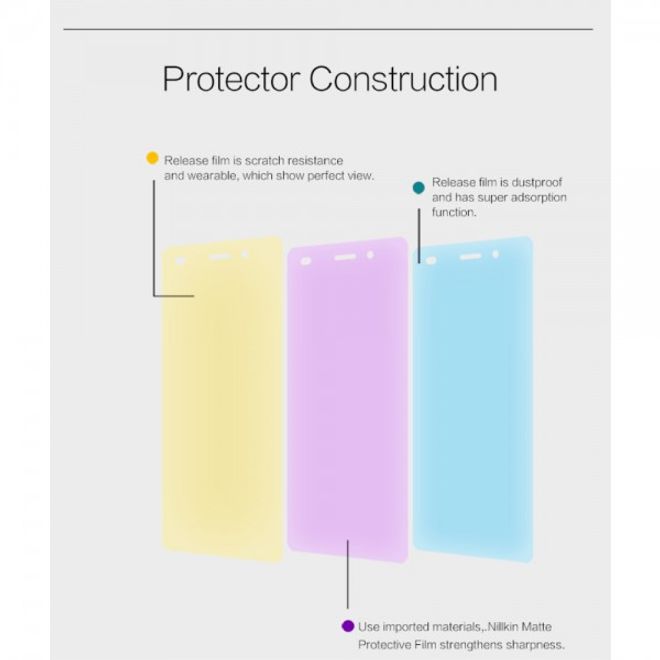 Nillkin - Huawei P8 Lite Schutzfolie - mit kratzfester Beschichtung - matt