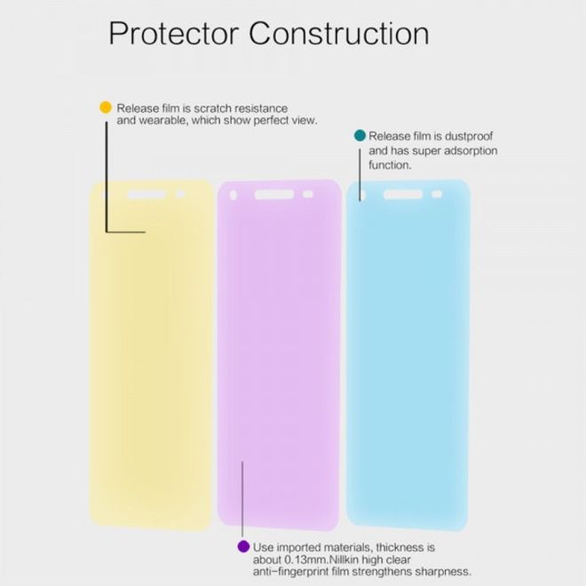 Nillkin - Huawei Y5 II/Y5 2 Schutzfolie - mit Anti-Fingerabdruck Beschichtung - HD klar