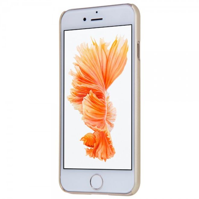 Nillkin - iPhone SE (2022) / SE (2020) / 8 / 7 Hülle - Plastik Case - Super Frosted Shield Series - gold