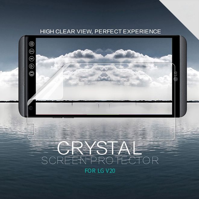 Nillkin - LG V20 Schutzfolie - mit Anti-Fingerabdruck Beschichtung - HD klar