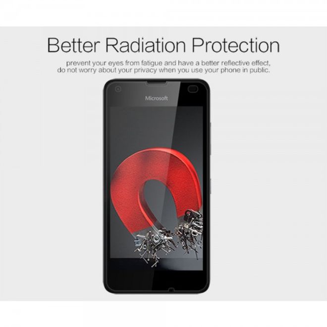 Nillkin - Microsoft Lumia 550 Schutzfolie - mit kratzfester Beschichtung - matt