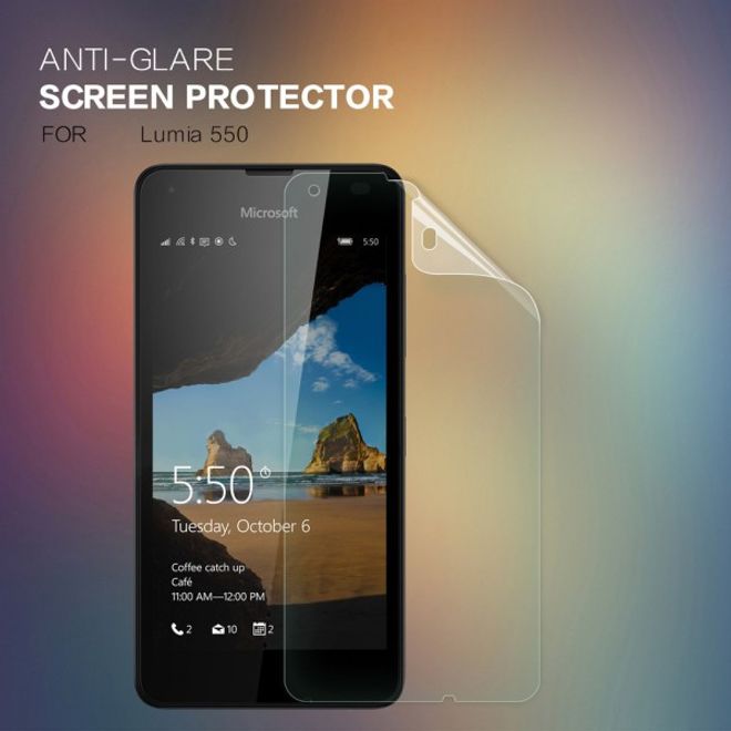Nillkin - Microsoft Lumia 550 Schutzfolie - mit kratzfester Beschichtung - matt