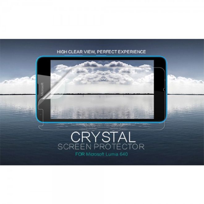 Nillkin - Microsoft Lumia 640 XL/640 XL Dual Schutzfolie - mit Anti-Fingerabdruck Beschichtung - ultraklar