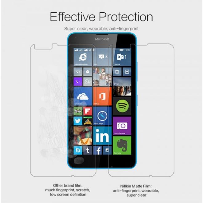 Nillkin - Microsoft Lumia 640 XL/640 XL Dual Schutzfolie - mit kratzfester Beschichtung - matt