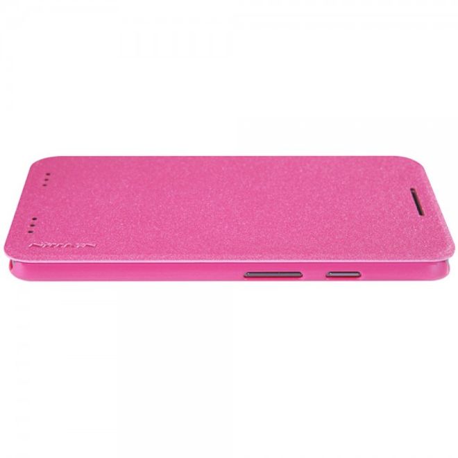 Nillkin - Motorola Moto X Force Hülle - Case aus Leder - Sparkle Series - rosa