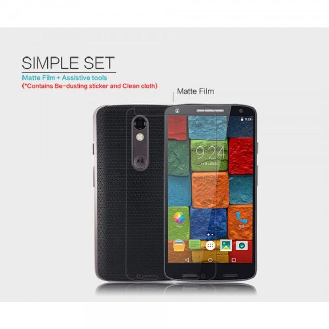 Nillkin - Motorola Moto X Force Schutzfolie - mit kratzfester Beschichtung - matt