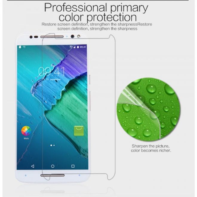 Nillkin - Motorola Moto X Style Schutzfolie - mit Anti-Fingerabdruck Beschichtung - ultraklar