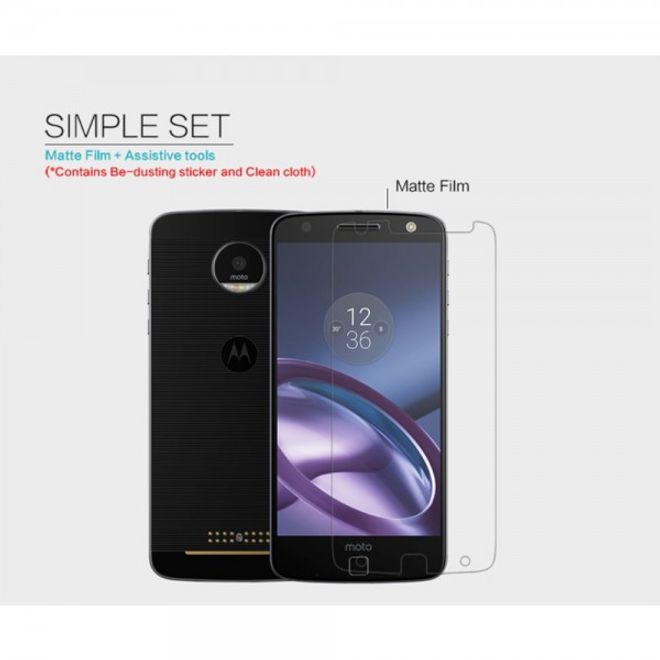 Nillkin - Motorola Moto Z Schutzfolie - mit kratzfester Beschichtung - matt