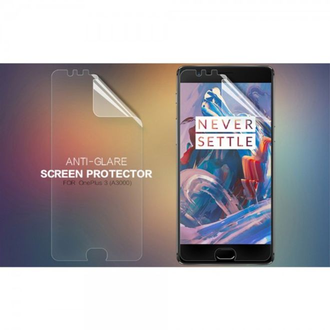 Nillkin - OnePlus 3 / 3t Schutzfolie - mit kratzfester Beschichtung - matt