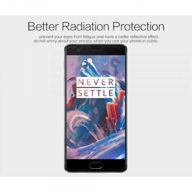 Nillkin - OnePlus 3 / 3t Schutzfolie - mit kratzfester Beschichtung - matt