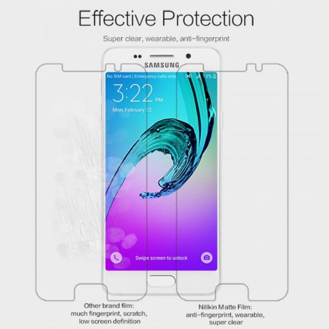 Nillkin - Samsung Galaxy A3 (2016) Schutzfolie - mit kratzfester Beschichtung - matt