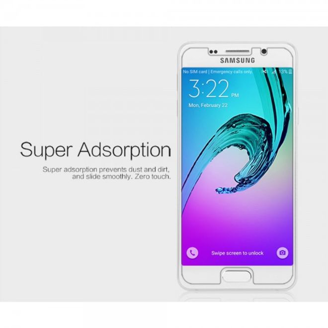 Nillkin - Samsung Galaxy A3 (2016) Schutzfolie - mit Anti-Fingerabdruck Beschichtung - klar