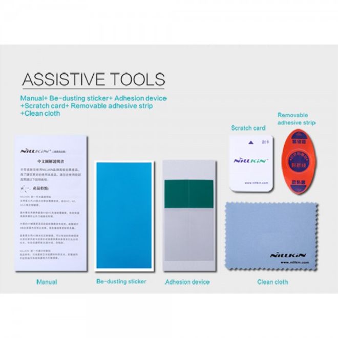 Nillkin - Samsung Galaxy A3 (2016) Schutzfolie - mit Anti-Fingerabdruck Beschichtung - klar