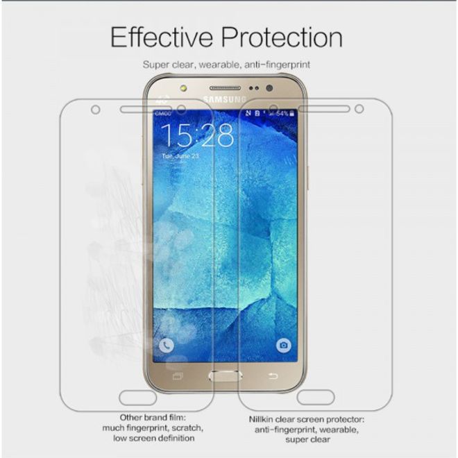 Nillkin - Samsung Galaxy J5 Schutzfolie - mit Anti-Fingerabdruck Beschichtung - klar