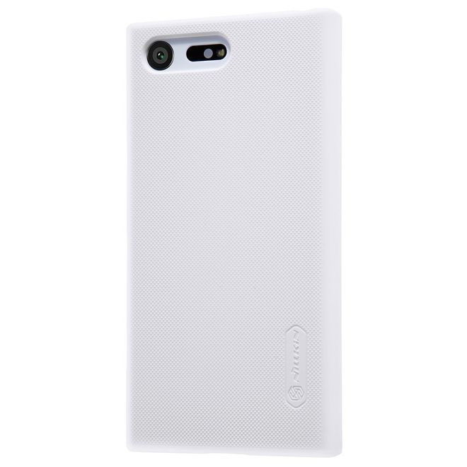 Nillkin - Sony Xperia X Compact Hülle - Plastik Case - Super Frosted Shield Series - weiss