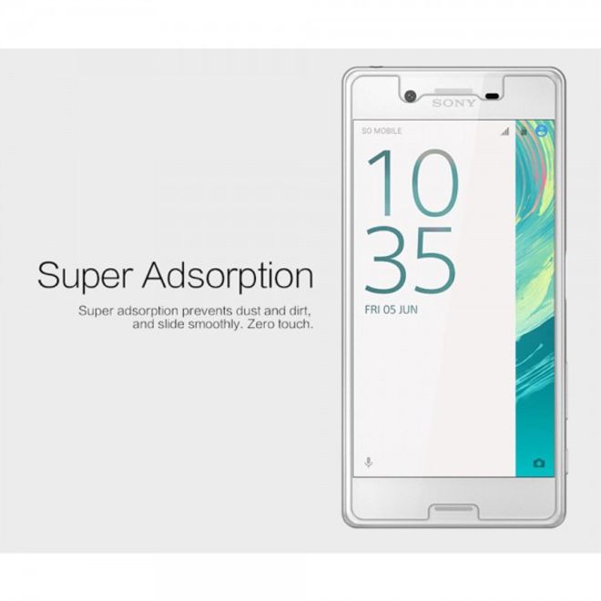 Nillkin - Sony Xperia X Schutzfolie - mit Anti-Fingerabdruck Beschichtung - HD klar