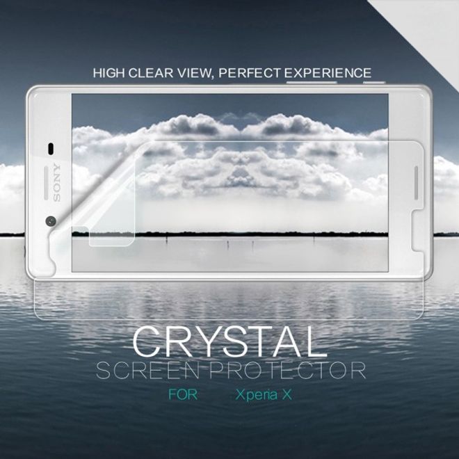 Nillkin - Sony Xperia X Schutzfolie - mit Anti-Fingerabdruck Beschichtung - HD klar