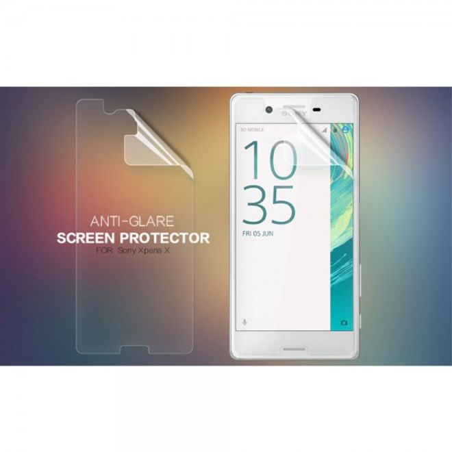 Nillkin - Sony Xperia X Schutzfolie - mit kratzfester Beschichtung - matt