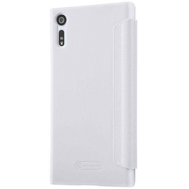 Nillkin - Sony Xperia XZ/XZs Handyhülle - Smart Case aus Leder - Sparkle Series - weiss