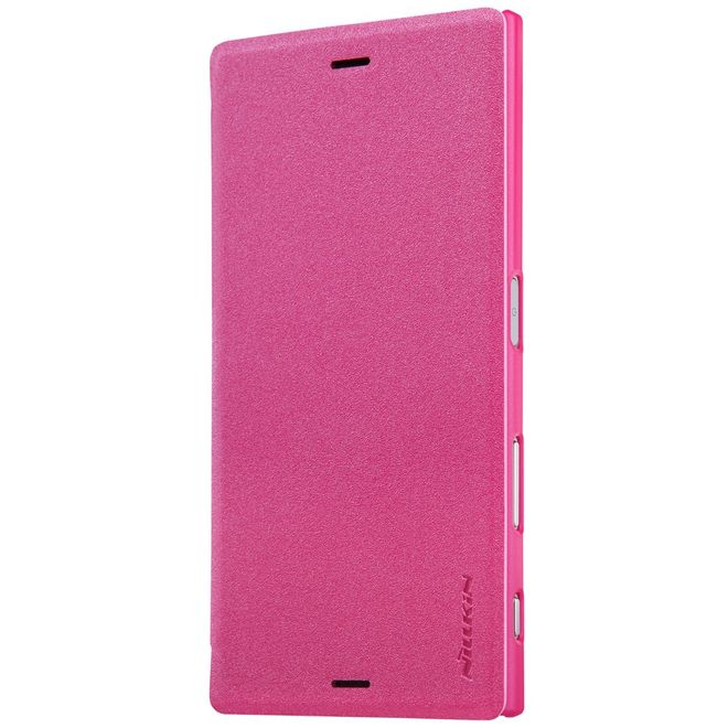Nillkin - Sony Xperia XZ/XZs Handyhülle - Smart Case aus Leder - Sparkle Series - rosa