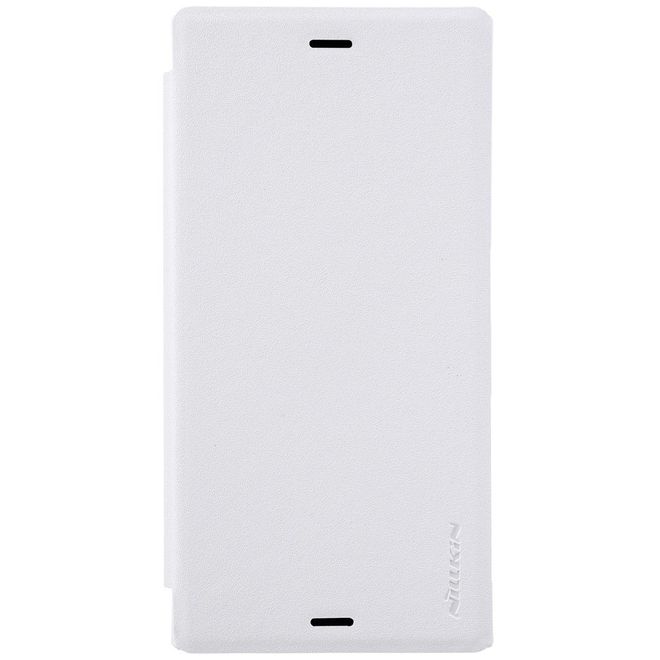 Nillkin - Sony Xperia XZ/XZs Handyhülle - Smart Case aus Leder - Sparkle Series - weiss