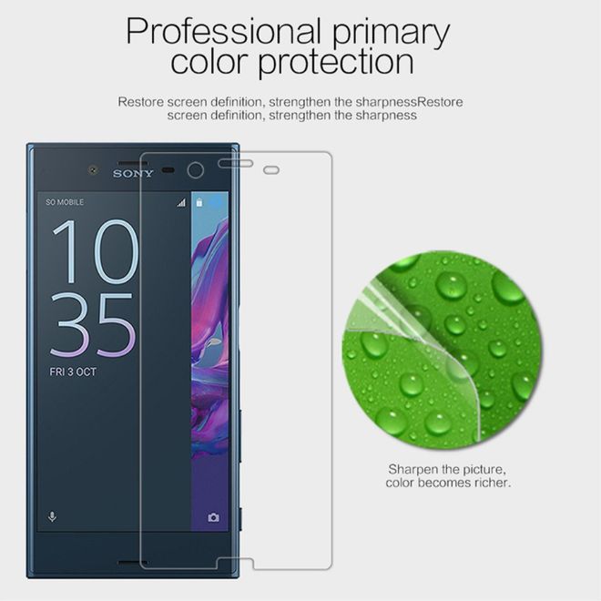 Nillkin - Sony Xperia XZ/XZs Schutzfolie - mit Anti-Fingerabdruck Beschichtung - HD klar
