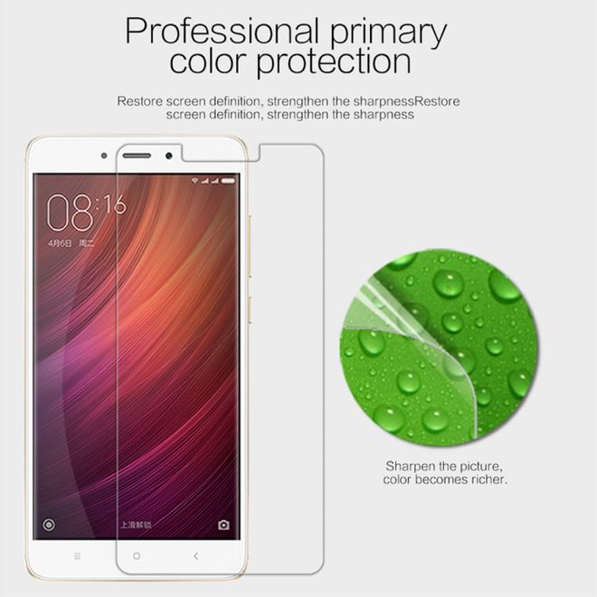 Nillkin - Xiaomi Redmi Note 4 Schutzfolie - mit Anti-Fingerabdruck Beschichtung - ultraklar