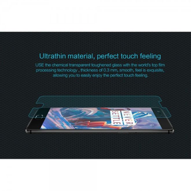 OnePlus 3 Nillkin Amazing H Schutzfolie aus gehärtetem Glas