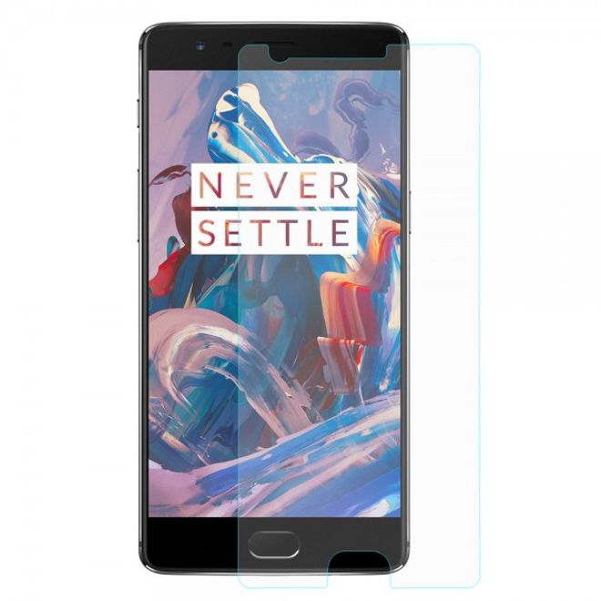 OnePlus 3 / 3t Schutzfolie aus gehärtetem Glas (0.26mm dick) von Hat Prince