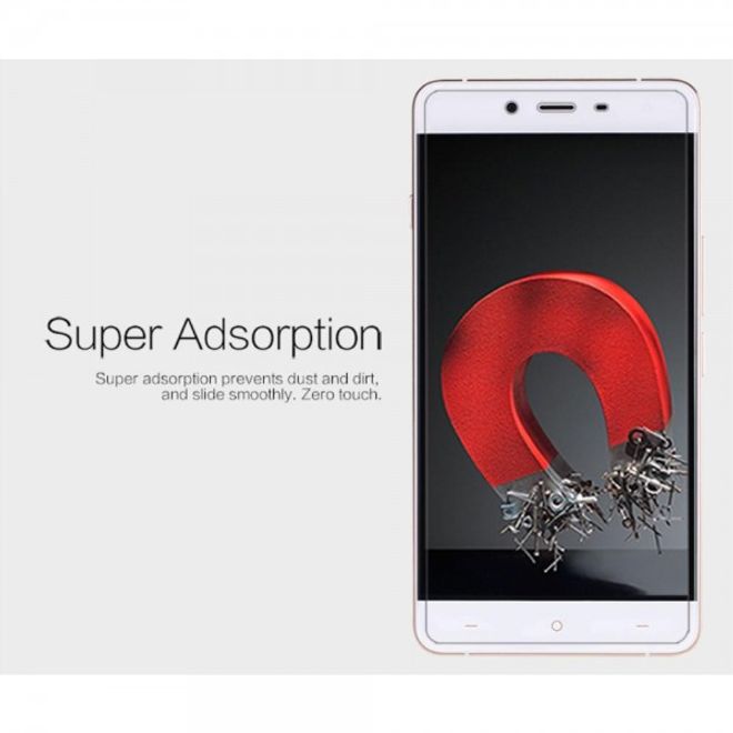 OnePlus X Schutzfolie mit Anti Fingerabdruck Beschichtung von Nillkin - HD klar (reicht nicht über das ganze Display)