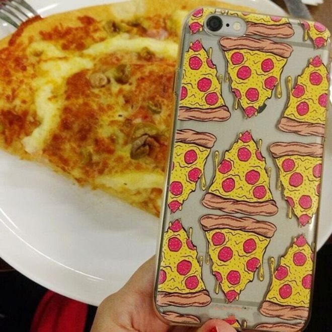 iPhone 6 Plus/6S Plus Phone Case - TPU Soft Case - Pizza Slices