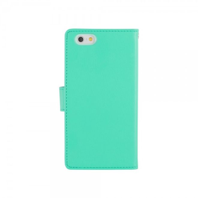 Goospery - Cover für Samsung Galaxy Note 3 - Handyhülle aus Leder - Rich Diary Series - mint/navy